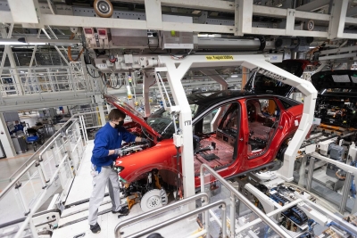 الانتاج الصناعي الألماني ينخفض بنسبة 3.4% في مارس