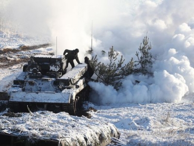 "الرئيس الأوكراني في تحدِ لروسيا: "سنسير في الطريق الذي نختاره